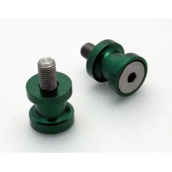 Адаптери за стойка R&G RACING Stand Bobbins M10 GREEN KAWASAKI