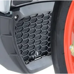 Протектор за маслен охладител R&G Racing Oil Cooler Guard BLACK Aprilia RSV4 / Tuono V4