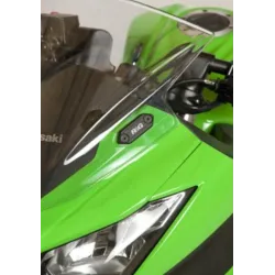 Плоча за огледала R&G RACING Mirror Blanking Plate - Black Kawasaki Ninja 250/300