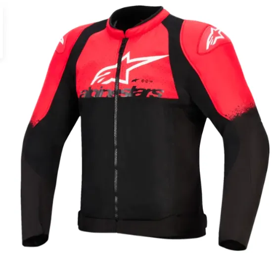 Мото яке ALPINESTARS SMX AIR RED BLACK текстилно яке с вентилация