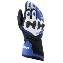 Кожени ръкавици ALPINESTARS SP-9 BLUE/NAVY/WHITE
