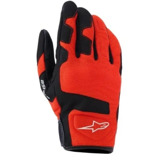 Мото ръкавици Alpinestars Ignite Red Tangerine Black с Nucleon Plasma защита