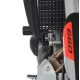 Черни аеродинамични краш тапи R&G Racing монтирани на Aprilia Tuareg 660 с видими метални скоби и гладка полимерна повърхност