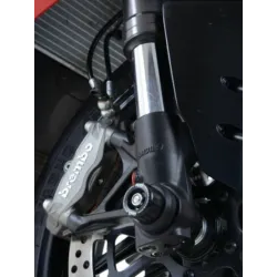 Краш тапи за ост R&G RACING black fork protection Ducati Panigale 1299