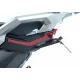 Черна стойка за номер R&G Racing монтирана на Honda X-ADV с вградени LED светлини и стоков стоп