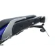 Черна стоманена стойка за номер R&G Racing на Yamaha Tracer 700 с LED осветител и компактни мигачи