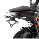 R&G Racing алуминиева стойка за номер с два LED мигача и рамка за табела, монтирана на KTM Duke 390 2022