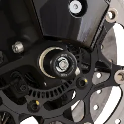 Краш тапи за ост R&G RACING Fork Protectors - Black Suzuki Hayabusa