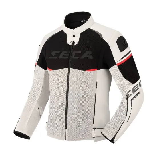 Текстилно яке SECA AIRFLOW III GREY лятно мото яке с протектори