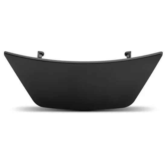 Черен капак предна вентилация SCHUBERTH C5 с извита форма, ситна решетка и две монтажни защелки
