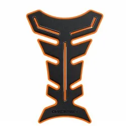 Протектор за резервоар MEDIO BLACK - ORANGE