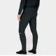 Черно термо долнище Knox Dual Active Base Layer с рефлективни елементи над коленете и широк ластик с лого, снимано отпред и
