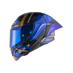 Каска NEXX X.R3R SWIRL DEEP BLUE