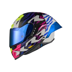 Каска NEXX X.R3R ZIGER PURPLE/BLUE