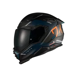 Каска NEXX X.WST3 MANGA ORANGE/BLUE MATT