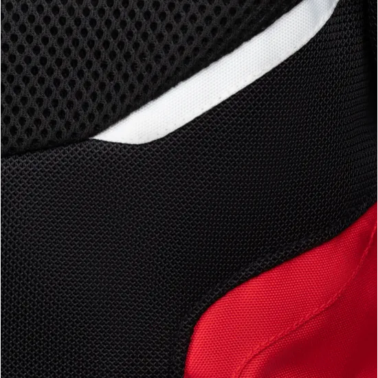Текстилно яке SECA SUMMER WAY Black Red – лятно вентилирано яке с CE защита