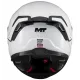 Каска MT THUNDER 4 SV PURE White – интегрална каска със слънчев визьор
