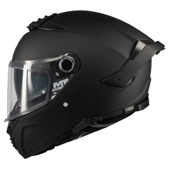 Каска MT THUNDER 4 SV PURE A1 Black Matt – интегрална каска с вграден сенник