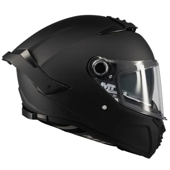 Каска MT THUNDER 4 SV PURE A1 Black Matt – интегрална каска с вграден сенник