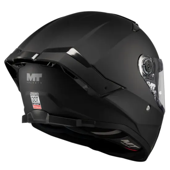 Каска MT THUNDER 4 SV PURE A1 Black Matt – интегрална каска с вграден сенник