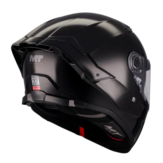 Каска MT Thunder 4 SV Pure A1 Black Gloss – интегрална каска с ECE 22.06 и слънчеви очила