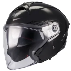 Скутер каска MT COSMO SV PURE A1 BLACK GLOSS