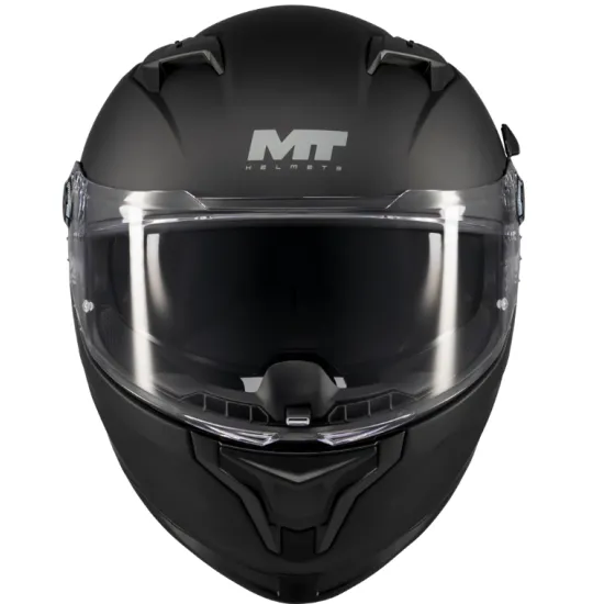 Каска MT BRAKER SV PURE A1 Matt Black – интегрална каска със слънчев визьор