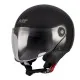 Каска MT Street S Pure A1 Black Gloss – каска за скутер с ECE 22.06 и DOT сертификат