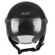 Каска MT Street S Pure A1 Black Gloss – каска за скутер с ECE 22.06 и DOT сертификат