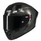 Каска MT KRE+ S Pure A1 Black Gloss – карбонова състезателна каска с FIM сертификат