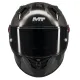 Каска MT KRE+ S Pure A1 Black Gloss – карбонова състезателна каска с FIM сертификат