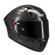 Каска MT KRE+ S Pure A1 Black Gloss – карбонова състезателна каска с FIM сертификат