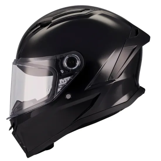 Каска MT STINGER 2 PURE A1 Black Gloss – интегрална каска с ECE 22.06