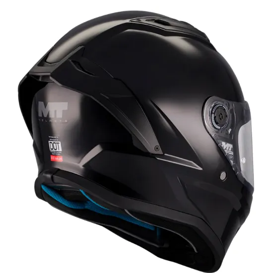 Каска MT STINGER 2 PURE A1 Black Gloss – интегрална каска с ECE 22.06