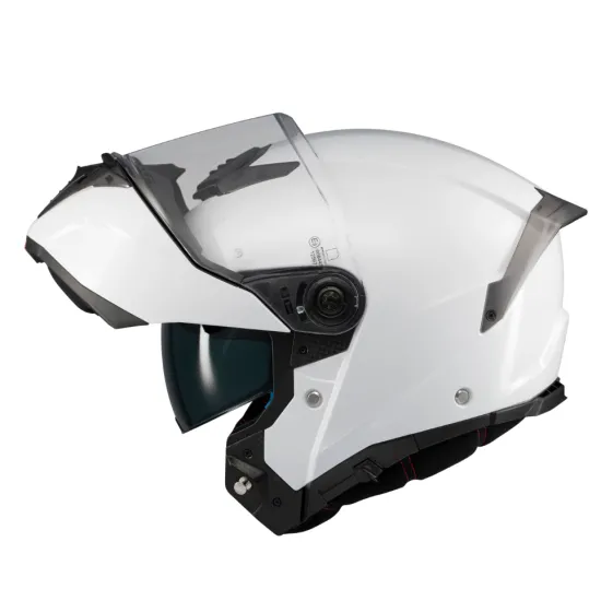 Отваряема каска MT ATOM 2 SV PURE A0 White Gloss – модуларна каска с ECE 22-06