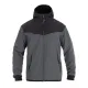 Мото яке John Doe Hood XTM V3 в антрацитно сиво и черно, с качулка, XTM-Fiber армирани зони по раменете и ръкавите, и