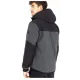 Мото яке John Doe Hood XTM V3 в антрацитно сиво и черно, с качулка, XTM-Fiber армирани зони по раменете и ръкавите, и