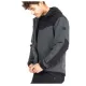 Мото яке John Doe Hood XTM V3 в антрацитно сиво и черно, с качулка, XTM-Fiber армирани зони по раменете и ръкавите, и