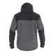 Мото яке John Doe Hood XTM V3 в антрацитно сиво и черно, с качулка, XTM-Fiber армирани зони по раменете и ръкавите, и