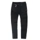 Черни slim fit мото дънки Pando Moto Boss Dyn 01 с мрежести BALISTEX панели на бедрата и светлоотразителна лента на подгъва