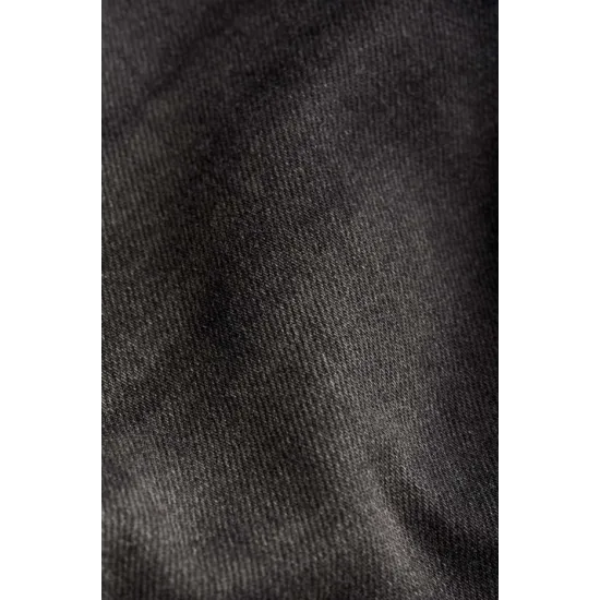 Черни slim fit мото дънки Pando Moto Boss Dyn 01 с мрежести BALISTEX панели на бедрата и светлоотразителна лента на подгъва