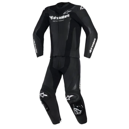Кожен екип ALPINESTARS GP Force V2 2PCS Black с Nucleon PLASMA LT защита
