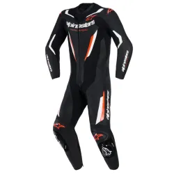 КОЖЕН ЕКИП ALPINESTARS 1PCS GP FORCE V2 Black/White/Fluo Red