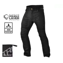 Мото дънки TRILOBITE PARADO DOUBLELAYER AAA REGUAL FIT MEN BLACK LEVEL 2