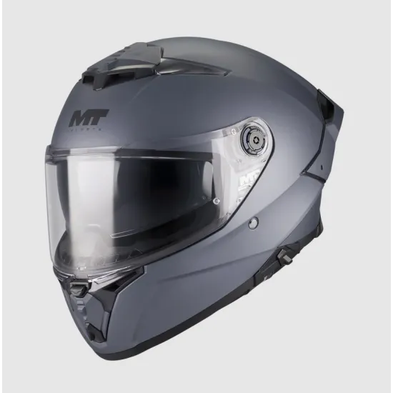 Каска MT Thunder 4 R SV PURE A2 Matt с HIRP корпус, Pinlock и вграден слънчев визьор