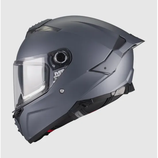 Каска MT Thunder 4 R SV PURE A2 Matt с HIRP корпус, Pinlock и вграден слънчев визьор
