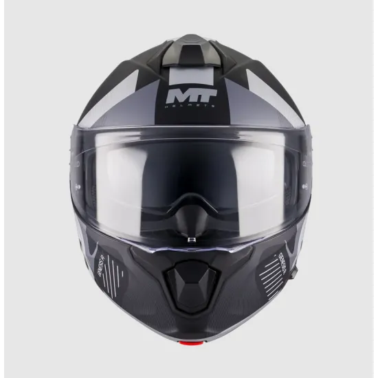 Отваряема каска MT Genesis R SV LANCER B12 Matt с HIRP корпус, слънчев визьор и Pinlock Max Vision Ready