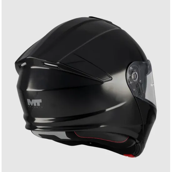 Отваряема каска MT Genesis R SV PURE A1 Gloss с HIRP корпус, слънчев визьор и Pinlock Ready