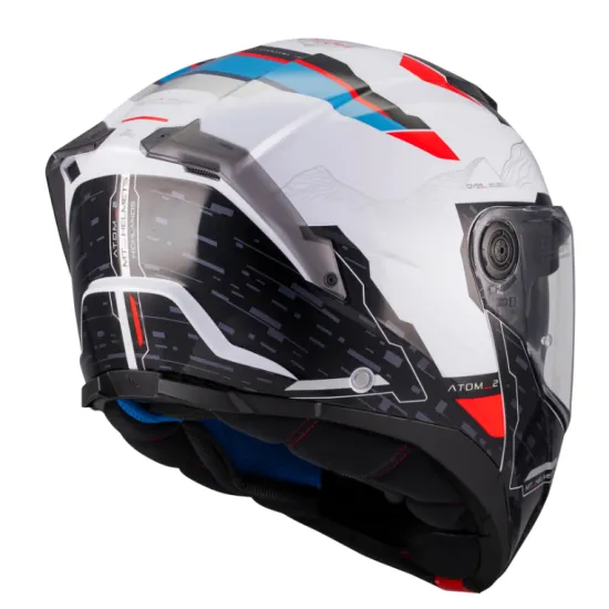 Отваряема каска MT ATOM 2 SV HIGHLANDS A7 Gloss с ECE 22.06, слънчев визьор и Pinlock Ready