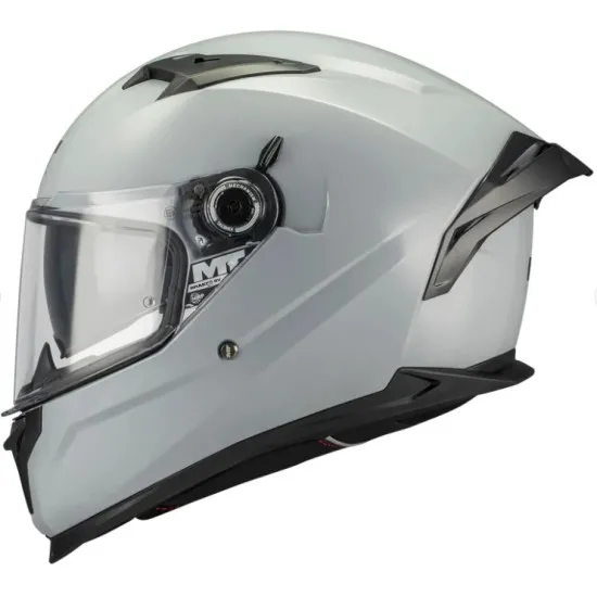 Каска MT Braker SV PURE A12 Grey с ECE 22.06 и вграден слънчев визьор